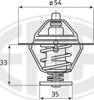 Wilmink Group WG1493014 - Termostato, Refrigerante autozon.pro