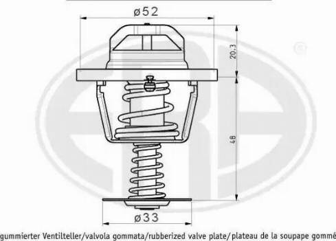 Wilmink Group WG1492916 - Termostato, Refrigerante autozon.pro