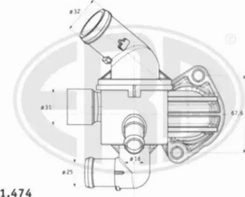 Wilmink Group WG1492938 - Termostato, Refrigerante autozon.pro