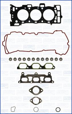 Wilmink Group WG1454334 - Kit guarnizioni, Testata autozon.pro