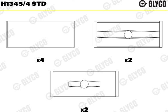 Wilmink Group WG1483738 - Kit cuscinetto albero a gomiti autozon.pro