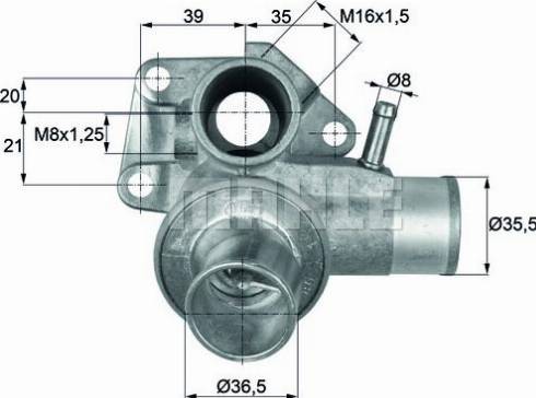 Wilmink Group WG1426492 - Termostato, Refrigerante autozon.pro