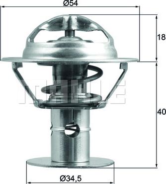 Wilmink Group WG1426541 - Termostato, Refrigerante autozon.pro