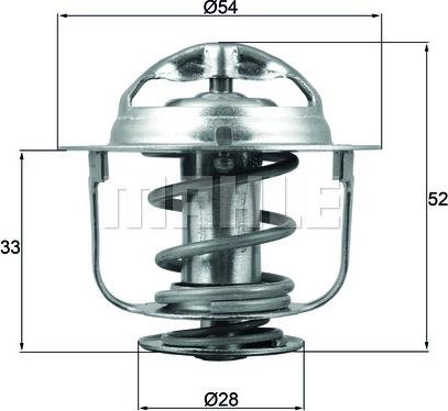 Wilmink Group WG1426552 - Termostato, Refrigerante autozon.pro