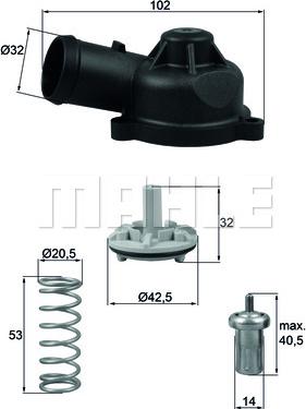 Wilmink Group WG1426508 - Termostato, Refrigerante autozon.pro