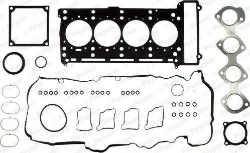 Wilmink Group WG1090981 - Kit guarnizioni, Testata autozon.pro