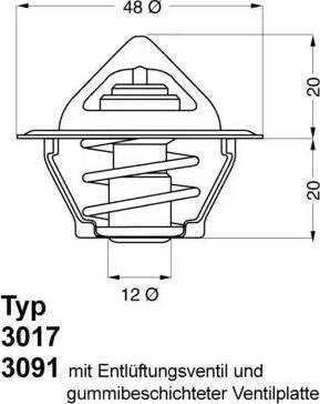 Wilmink Group WG1091571 - Termostato, Refrigerante autozon.pro