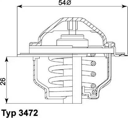 Wilmink Group WG1091609 - Termostato, Refrigerante autozon.pro