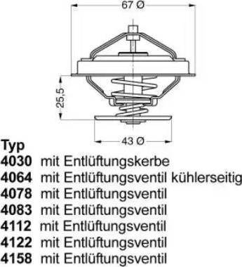 Wilmink Group WG1091639 - Termostato, Refrigerante autozon.pro