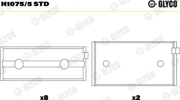 Wilmink Group WG1093892 - Kit cuscinetto albero a gomiti autozon.pro