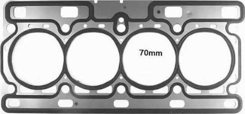 Wilmink Group WG1003777 - Guarnizione, Testata autozon.pro