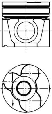 Wilmink Group WG1016518 - Kit riparazione, Pistone / Canna cilindro autozon.pro