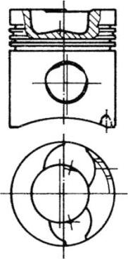 Wilmink Group WG1021966 - Kit riparazione, Pistone / Canna cilindro autozon.pro