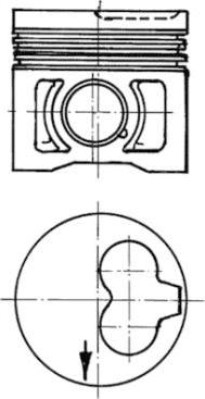 Wilmink Group WG1022251 - Kit riparazione, Pistone / Canna cilindro autozon.pro