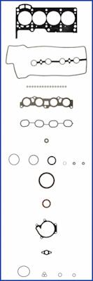 Wilmink Group WG1165671 - Kit completo guarnizioni, Motore autozon.pro