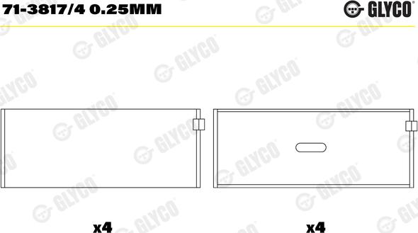 Wilmink Group WG1185489 - Kit bronzine di biella autozon.pro