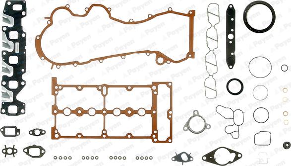 Wilmink Group WG1180227 - Kit completo guarnizioni, Motore autozon.pro