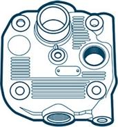 Wilmink Group WG1890585 - Testata, Compressore aria autozon.pro