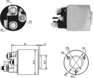 Wilmink Group WG1821437 - Elettromagnete, Motore d'avviamento autozon.pro