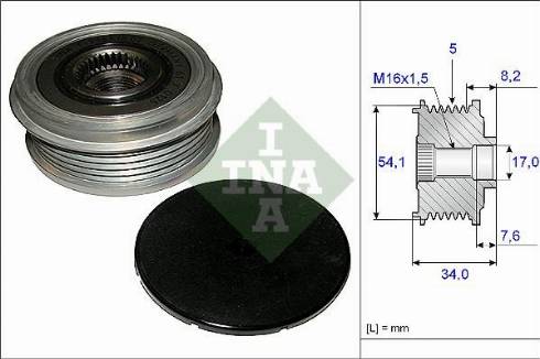 Wilmink Group WG1253698 - Puleggia cinghia, Alternatore autozon.pro