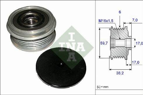 Wilmink Group WG1253643 - Puleggia cinghia, Alternatore autozon.pro