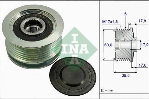 Wilmink Group WG1253826 - Puleggia cinghia, Alternatore autozon.pro