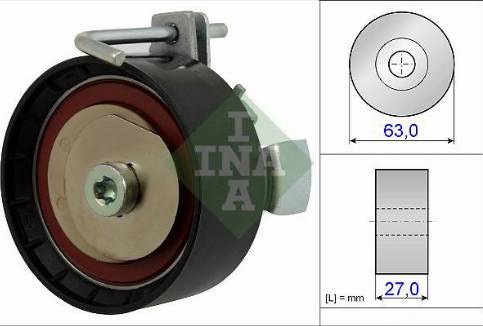 Wilmink Group WG1252664 - Rullo tenditore, Cinghia dentata autozon.pro