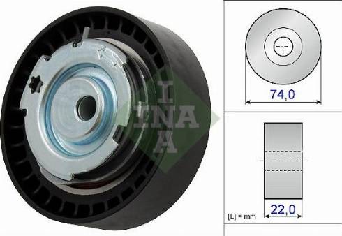 Wilmink Group WG1252663 - Rullo tenditore, Cinghia dentata autozon.pro