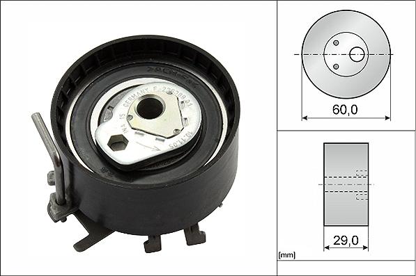 Wilmink Group WG1252342 - Rullo tenditore, Cinghia dentata autozon.pro