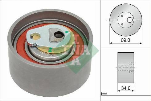 Wilmink Group WG1252380 - Rullo tenditore, Cinghia dentata autozon.pro