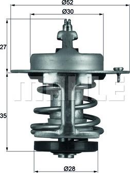 Wilmink Group WG1264909 - Termostato, Refrigerante autozon.pro