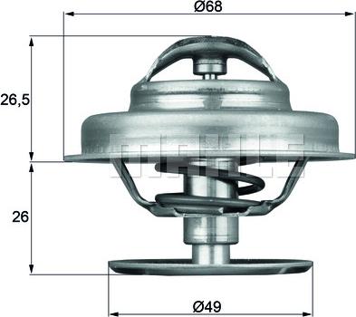 Wilmink Group WG1264893 - Termostato, Refrigerante autozon.pro