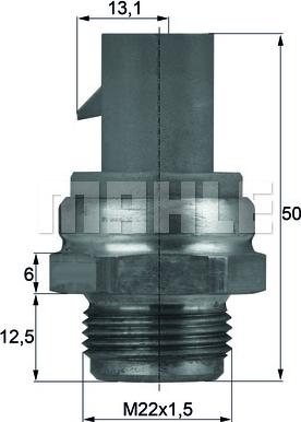 Wilmink Group WG1265984 - Termocontatto, Ventola radiatore autozon.pro