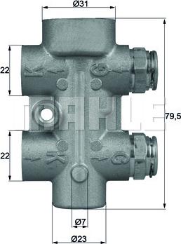 Wilmink Group WG1261858 - Termostato, Raffreddamento olio autozon.pro