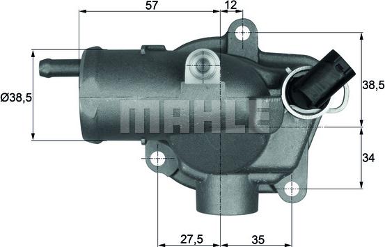 Wilmink Group WG1262801 - Termostato, Refrigerante autozon.pro