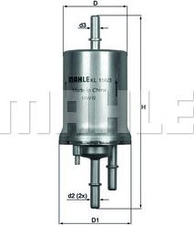 Wilmink Group WG1214906 - Filtro carburante autozon.pro