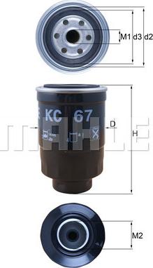 Wilmink Group WG1214844 - Filtro carburante autozon.pro