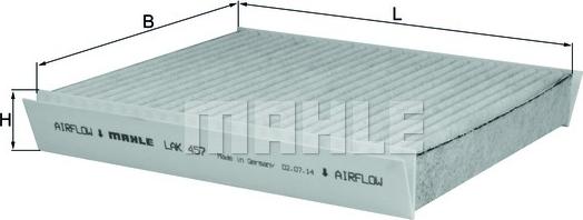 Wilmink Group WG1215674 - Filtro, Aria abitacolo autozon.pro