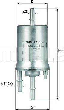 Wilmink Group WG1215069 - Filtro carburante autozon.pro