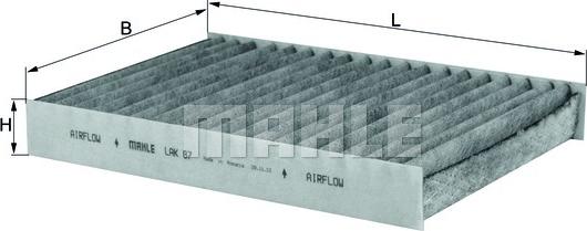 Wilmink Group WG1215725 - Filtro, Aria abitacolo autozon.pro