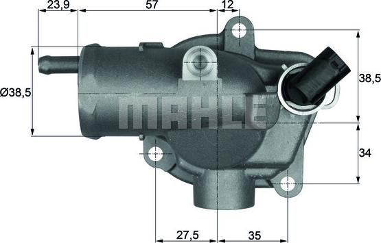 Wilmink Group WG1217509 - Termostato, Refrigerante autozon.pro