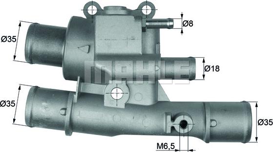 Wilmink Group WG1217573 - Termostato, Refrigerante autozon.pro