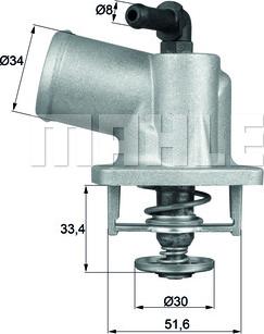 Wilmink Group WG1217694 - Termostato, Refrigerante autozon.pro