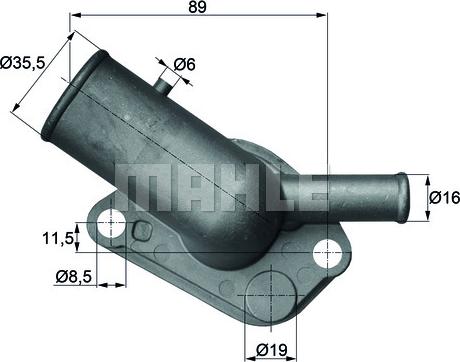 Wilmink Group WG1217703 - Termostato, Refrigerante autozon.pro