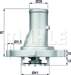 Wilmink Group WG1217707 - Termostato, Refrigerante autozon.pro