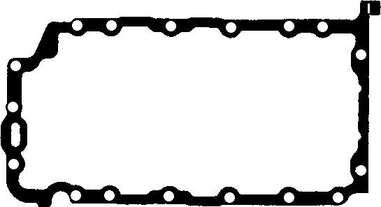 Wilmink Group WG1765742 - Guarnizione, Coppa olio autozon.pro