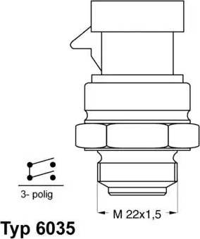 Wilmink Group WG1700187 - Termocontatto, Ventola radiatore autozon.pro