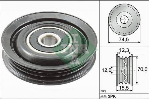 Lucas Electrical LA0657 - Galoppino / Guidacinghia, Cinghia Poly-V autozon.pro