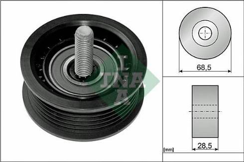 Ruville 58452 - Galoppino / Guidacinghia, Cinghia Poly-V autozon.pro