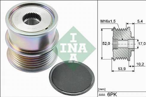 Wilmink Group WG1710209 - Puleggia cinghia, Alternatore autozon.pro